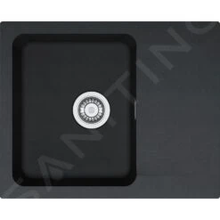 Franke Colonnes - Set De Cuisine T23, évier En Tectonite OID 611-62, Noir + Robinet Samoa, Chrome 114.0323.792 -Franke 062e89178c7f1f81ecdc5312