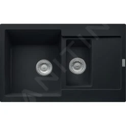 Franke Maris - Évier En Fragranite MRG 651-78, 780x500 Mm, Noir Mat 114.0637.579