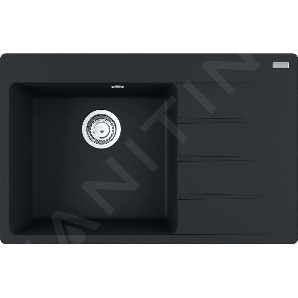 Franke Colonnes - Set G216, évier En Fragranit CNG 611-78 TL / 2 Et Mitigeur Samoa, Noir Mat / Chrome 114.0650.798 6 Franke Colonnes - Set G216, évier En Fragranit CNG 611-78 TL / 2 Et Mitigeur Samoa, Noir Mat / Chrome 114.0650.798 – Image 4