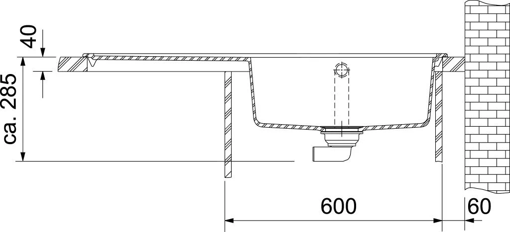Franke Mythos - Évier En Granit MTG 611/7, 1000x515 Mm, Pierre Gris 114.0150.014 5 Franke Mythos - Évier En Granit MTG 611/7, 1000x515 Mm, Pierre Gris 114.0150.014 – Image 3