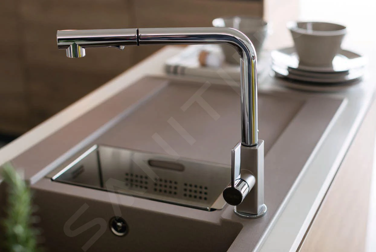 Franke Robinetterie - Mitigeur D'évier FG 0392.424, Chrome/cachemire 115.0392.362 5 Franke Robinetterie - Mitigeur D'évier FG 0392.424, Chrome/cachemire 115.0392.362 – Image 3