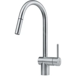 Franke Leda Neo - Mitigeur D’évier FC 0047 Avec Embout Extractible, Inox 115.0590.047
