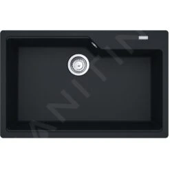 Franke Urban - Évier En Fragranite UBG 610-78, 780x500 Mm, Noir Mat 114.0637.594