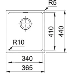 Franke Sirius - Évier En Tectonite SID 110-34, 365x440 Mm, Gris 125.0582.066 5 Franke Sirius - Évier En Tectonite SID 110-34, 365x440 Mm, Gris 125.0582.066 -Franke 22406046be161fe544eaf3ea