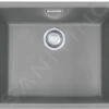 Franke Sirius - Évier En Tectonite SID 110-50, 525x440 Mm, Gris 125.0582.205 2 Franke Sirius - Évier En Tectonite SID 110-50, 525x440 Mm, Gris 125.0582.205 -Franke 22f90673aa5a4df0fa457b6a