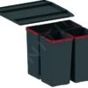 Franke Poubelle Tri Sélectif - Poubelle Encastrable Easysort 450-1-2 121.0494.150
