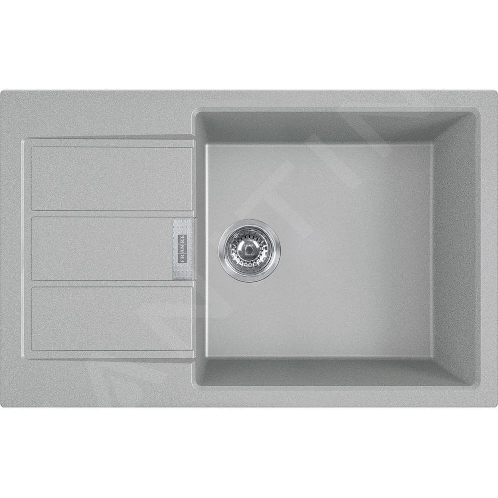 Franke Sirius 2.0 - Évier En Tectonique S2D 611-78 XL, 780x500 Mm, Gris 143.0617.617 3 Franke Sirius 2.0 - Évier En Tectonique S2D 611-78 XL, 780x500 Mm, Gris 143.0617.617