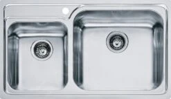 Franke Galassia - Évier En Inox, GAX 620, 860x500 Mm + Siphon 101.0120.146