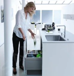 Franke Poubelle Tri Sélectif - Poubelle Encastrée FX 60 26-11-11 121.0557.763 -Franke 28dada99bc6687af5e121832