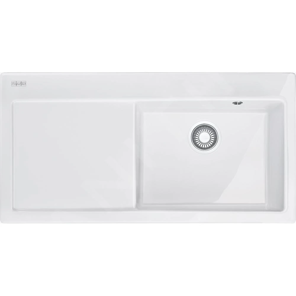 Franke Mythos - Évier En Céramique MTK 611-100 / 7, 1000x510 Mm, Glacier 124.0335.707 3 Franke Mythos - Évier En Céramique MTK 611-100 / 7, 1000x510 Mm, Glacier 124.0335.707