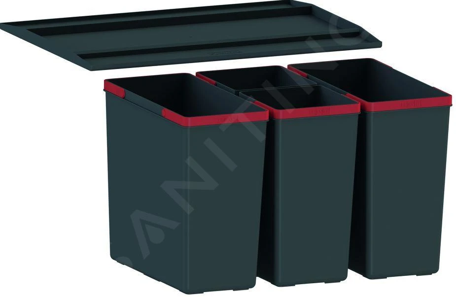 Franke Poubelle Tri Sélectif - Poubelle Encastrable Easysort 600-2-2 121.0494.193 3 Franke Poubelle Tri Sélectif - Poubelle Encastrable Easysort 600-2-2 121.0494.193