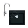 Franke Colonnes - Ensemble G244, évier En Fragranit MRG 610-52 RTL Et Mitigeur FP 0408.031, Noir Mat / Chrome 114.0675.673 2 Franke Colonnes - Ensemble G244, évier En Fragranit MRG 610-52 RTL Et Mitigeur FP 0408.031, Noir Mat / Chrome 114.0675.673 -Franke 3b7844e9713ffc528f277cd6