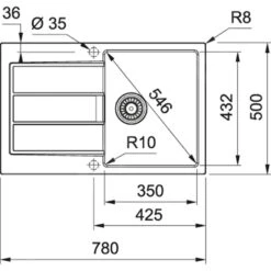 Franke Colonnes - Ensemble De Cuisine T105, évier En Tectonite S2D 611-78 Et Mitigeur FP 9000.084, Gris 143.0675.731 -Franke 3e62bbd25652eb656c8a8ee1