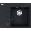 Franke Centro - Évier En Fragranite CNG 611-62 TL / 7, 620x500 Mm, Noir Mat 114.0637.434 -Franke 42a1ee6877a810c221fc53d1 1