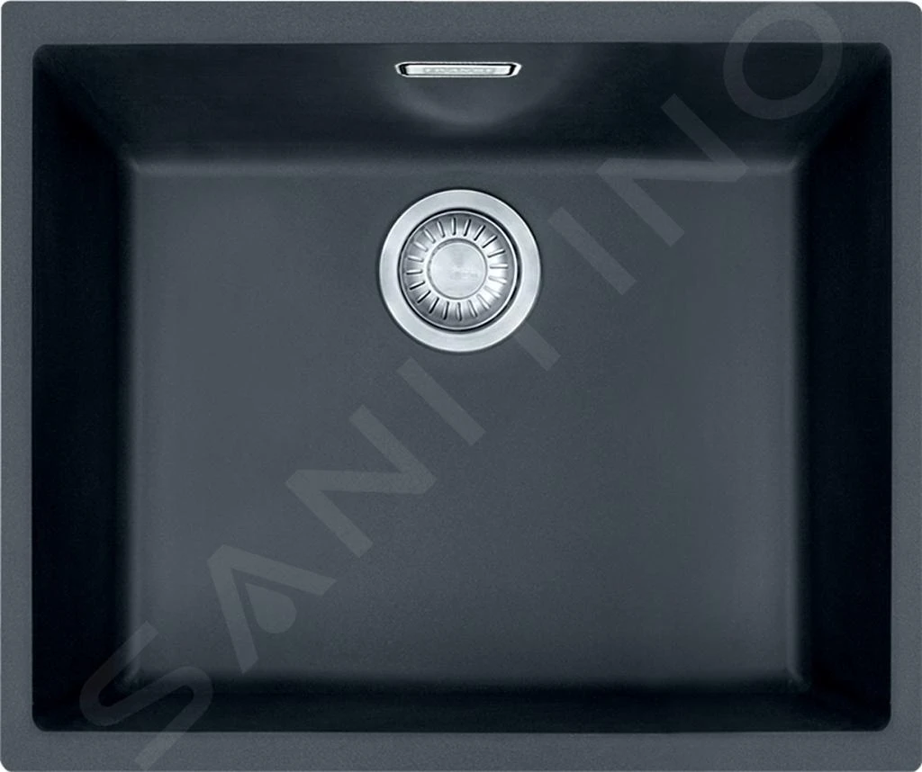 Franke Sirius - Évier En Tectonite SID 110-50, 525x440 Mm, Noir 125.0363.789 3 Franke Sirius - Évier En Tectonite SID 110-50, 525x440 Mm, Noir 125.0363.789