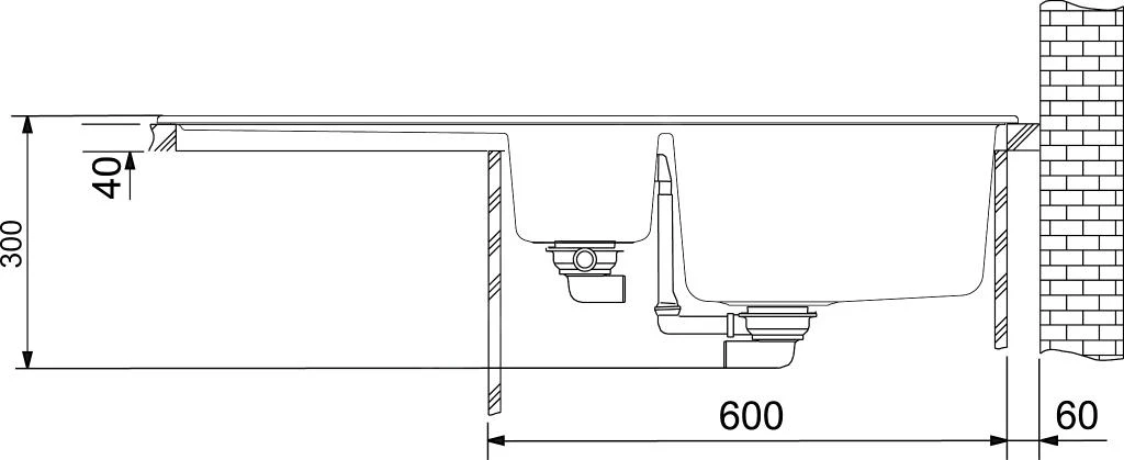 Franke Maris - Évier En Fragranit MRG 651, 970x500 Mm, Onyx 114.0250.550 5 Franke Maris - Évier En Fragranit MRG 651, 970x500 Mm, Onyx 114.0250.550 – Image 3