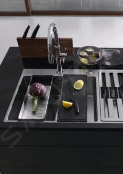 Franke Box Center - Évier BWX 220/620-54-27/2, 860x510 Mm, Inox 127.0538.259 -Franke 48714ebd6dc734cbd508b929