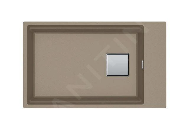 Franke Kubus 2 - Évier En Fragranit KNG 110-62, 760x460 Mm, Cachemire 125.0512.516 3 Franke Kubus 2 - Évier En Fragranit KNG 110-62, 760x460 Mm, Cachemire 125.0512.516