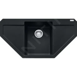 Franke Maris - Évier En Fragranite MRG 612 E, 960x500 Mm, Noir Mat 114.0637.572