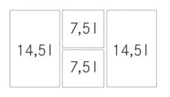 Franke Poubelle Tri Sélectif - Poubelle Encastrable Easysort 600-2-2 121.0494.193 8 Franke Poubelle Tri Sélectif - Poubelle Encastrable Easysort 600-2-2 121.0494.193 -Franke 4e5421280ddb951dada6d156