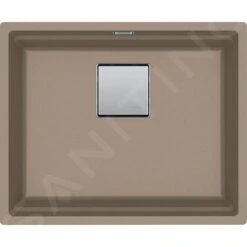 Franke Kubus 2 - Évier En Fragranit KNG 110-52, 560x460 Mm, Cachemire 125.0671.878