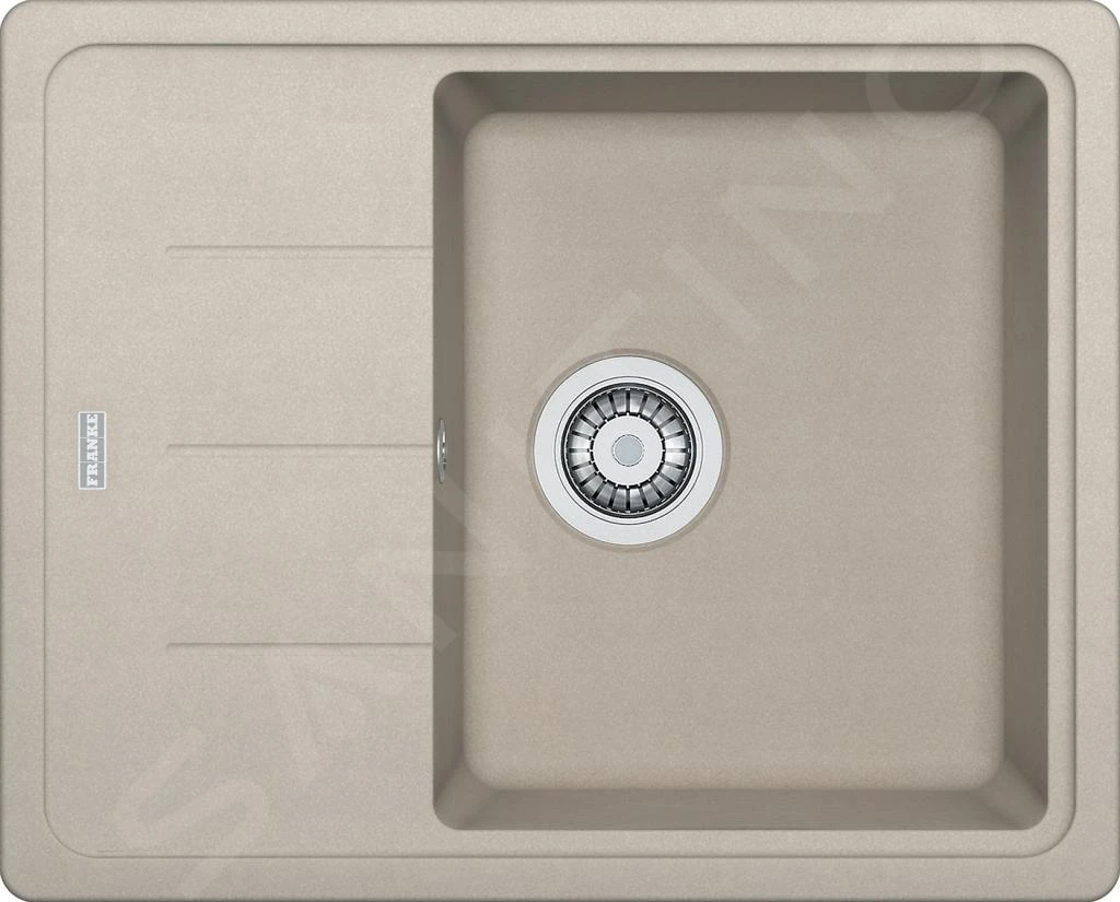 Franke Basis - Évier En Fragranit BFG 611-62, 620x500 Mm, Sahara 114.0285.111 3 Franke Basis - Évier En Fragranit BFG 611-62, 620x500 Mm, Sahara 114.0285.111