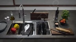 Franke Box Center - Évier BWX 220/620-54-27/2, 860x510 Mm, Inox 127.0538.259 -Franke 540603fe2c79f59f74276336 1