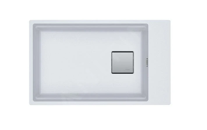 Franke Kubus 2 - Évier En Fragranit KNG 110-62, 760x460 Mm, Blanc Artic 125.0512.517 3 Franke Kubus 2 - Évier En Fragranit KNG 110-62, 760x460 Mm, Blanc Artic 125.0512.517
