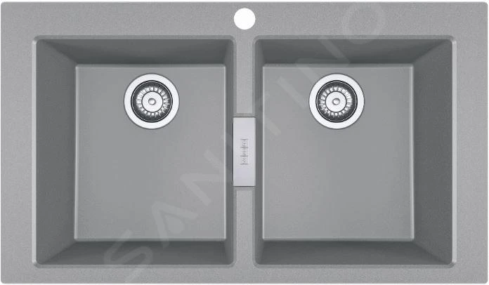 Franke Sirius 2.0 - Évier En Tectonite S2D 620-86, 860x500 Mm, Gris 143.0650.970 3 Franke Sirius 2.0 - Évier En Tectonite S2D 620-86, 860x500 Mm, Gris 143.0650.970