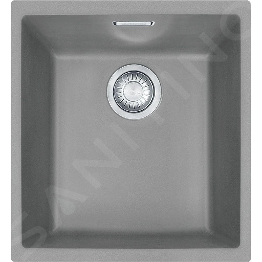 Franke Sirius - Évier En Tectonite SID 110-34, 365x440 Mm, Gris 125.0582.066 3 Franke Sirius - Évier En Tectonite SID 110-34, 365x440 Mm, Gris 125.0582.066