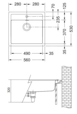 Franke Colonnes - Set De Cuisine T13, évier En Tectonite SID 610, Noir + Robinet Samoa, Chrome 114.0283.125 8 Franke Colonnes - Set De Cuisine T13, évier En Tectonite SID 610, Noir + Robinet Samoa, Chrome 114.0283.125 -Franke 5d48c1c8ab78a6ab75ed42c5