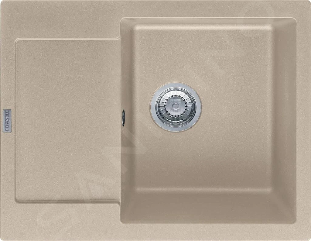 Franke Maris - Évier En Fragranit MRG 611-62, 620x500 Mm, Sable 114.0284.760 3 Franke Maris - Évier En Fragranit MRG 611-62, 620x500 Mm, Sable 114.0284.760