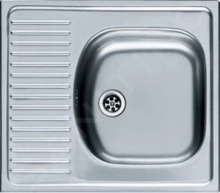 Franke Eurostar - Évier En Inox ETN 611-58, 580x510 Mm + Siphon 101.0286.108