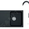 Franke Colonnes - Kit De Cuisine T30, évier En Tectonite OID 611-78, Noir + Robinet FP 9000, Onyx NEW 114.0366.039 1 Franke Colonnes - Kit De Cuisine T30, évier En Tectonite OID 611-78, Noir + Robinet FP 9000, Onyx NEW 114.0366.039 -Franke 611442fee4a4d3a799bdd27e