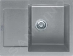 Franke Maris - Évier En Fragranit MRG 611-62, 620x500 Mm, Pierre Gris 114.0284.764