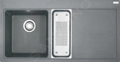 Franke Mythos - Évier En Fragranit MTG 651-100/2, 1000x515 Mm, Pierre Gris 114.0150.022