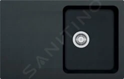 Franke Orion - Évier En Tectonite OID 611-78, 780x500 Mm, Noir 114.0288.588