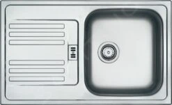 Franke Euroform - Évier En Inox EFL 614-78, 780x475 Mm, Structure Tissée 101.0684.387