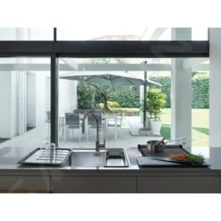 Franke Eos Neo - Mitigeur D&apos;évier FC 0045.502 Avec Douchette Extractible, Noir 115.0613.671 -Franke 884547ce23eedd8c5c3d661f