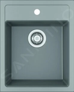 Franke Sirius - Évier En Tectonite SID 610-40, 430x530 Mm, Gris 114.0503.044