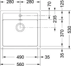 Franke Colonnes - Ensemble De Cuisine T103, évier En Tectonite SID 610 Et Mitigeur FP 9000.084, Gris 143.0675.725 -Franke 8cae5470f1de111c8f2b623d 2