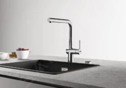 Franke Active New - Mitigeur D&apos;évier FN 6110.031, Avec Douchette Extractible, Chrome 115.0653.379 -Franke 8e748b0a8e90c8807fcdcb92