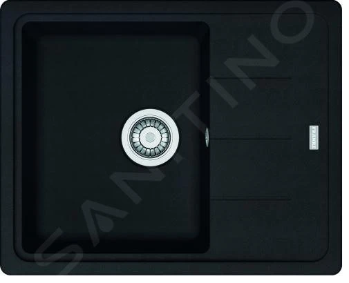 Franke Basis - Évier En Fragranit BFG 611-62, 620x500 Mm, Noir Mat 114.0661.420 3 Franke Basis - Évier En Fragranit BFG 611-62, 620x500 Mm, Noir Mat 114.0661.420