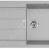 Franke Sirius 2.0 - Évier En Tectonite S2D 611-100, 1000x500 Mm, Gris 143.0651.011 -Franke 929ec28dc886ac6e3b8a8a0c
