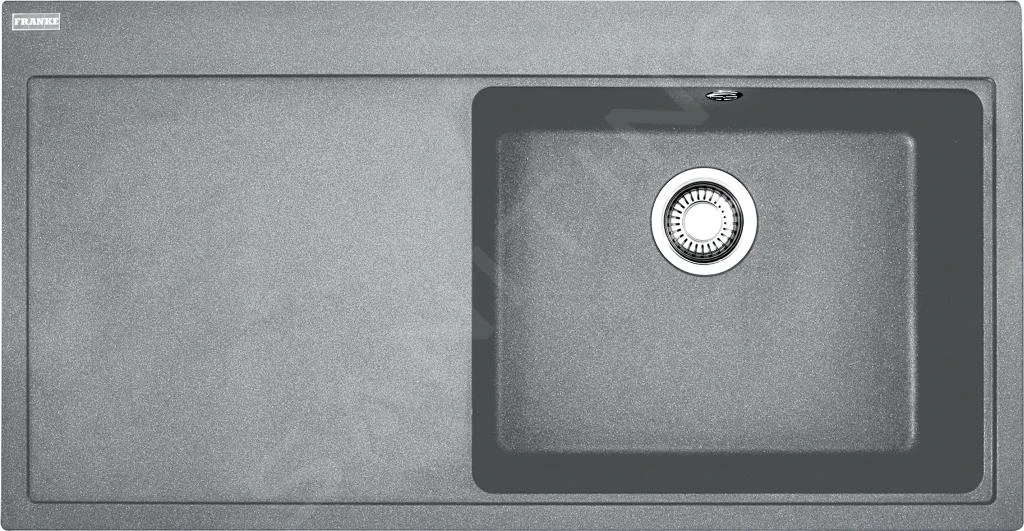 Franke Mythos - Évier En Granit MTG 611/7, 1000x515 Mm, Pierre Gris 114.0150.014 3 Franke Mythos - Évier En Granit MTG 611/7, 1000x515 Mm, Pierre Gris 114.0150.014