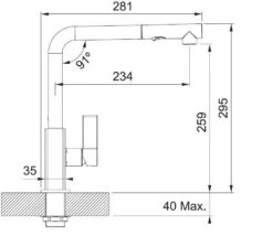 Franke Robinetterie - Mitigeur D'évier FG 0392.424, Chrome/cachemire 115.0392.362 7 Franke Robinetterie - Mitigeur D'évier FG 0392.424, Chrome/cachemire 115.0392.362 -Franke ae68dd8d576fadfd875851bd 1