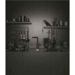 Franke Mitigeur Cuisine Atlas Neo à Bec Inox Noir 552639 -Franke atlas neo 552639 mitigeur a bec inox noir 4
