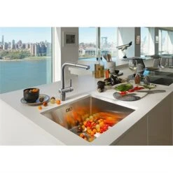 Franke Mitigeur Cuisine Atlas Neo Sensor Inox Douchette Monojet 886864 -Franke atlas neo sensor 886864 inox douchette monojet 9