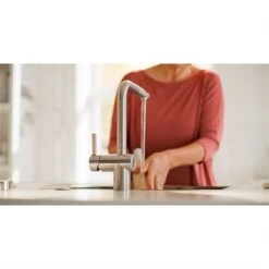 Franke Mitigeur Cuisine Atlas Neo Sensor Inox à Bec 886994 -Franke atlas neo sensor 886994 inox bec 4