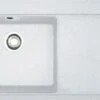 Franke Mythos - Évier En Fragranit MTG 611/2, 1000x515 Mm, Blanc Artic 114.0150.003 -Franke b0ad843ee036e58b5a8865c8